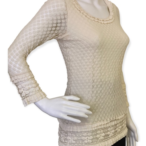 Max Edition Sheer Ruffle Top - Picture 4 of 5